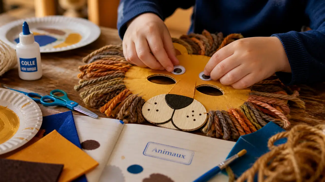 You are currently viewing Activités manuelles sur le thème des animaux : 10 idées créatives pour développer la motricité des enfants