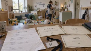 Emploi creche : CAP AEPE, DEAP, DEES, diplômes
