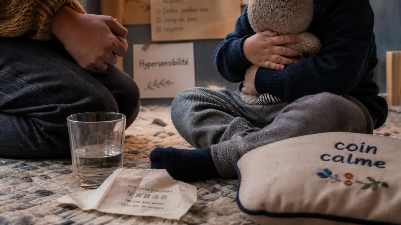 Enfant hypersensible 3 ans en crise, bruits et transitions