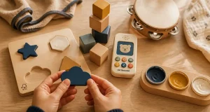 Lire la suite à propos de l’article Jeu éducatif 18 mois : 5 piliers pour stimuler l&rsquo;éveil et la motricité