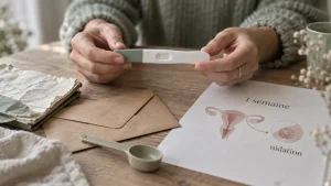 Symptômes grossesse 1 semaines : test urinaire