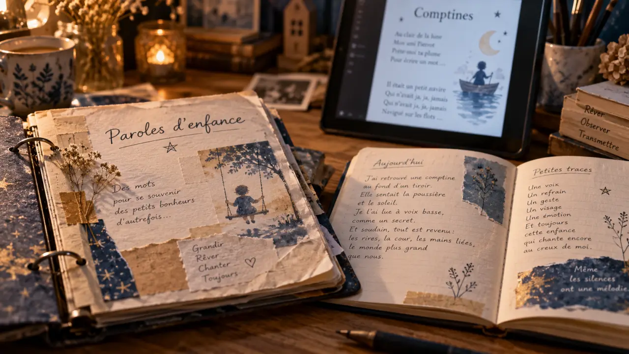 Paroles chansons enfance : retrouver un titre et choisir une comptine