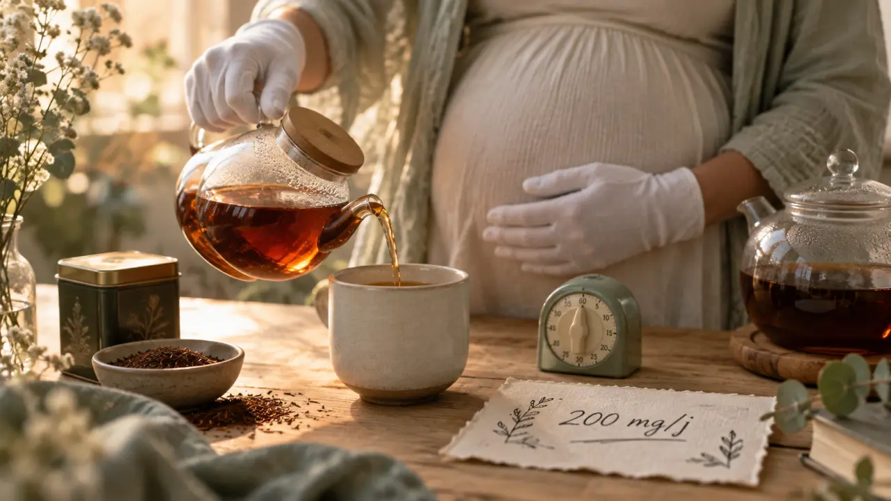 Thé femme enceinte : rooibos et caféine, conseils